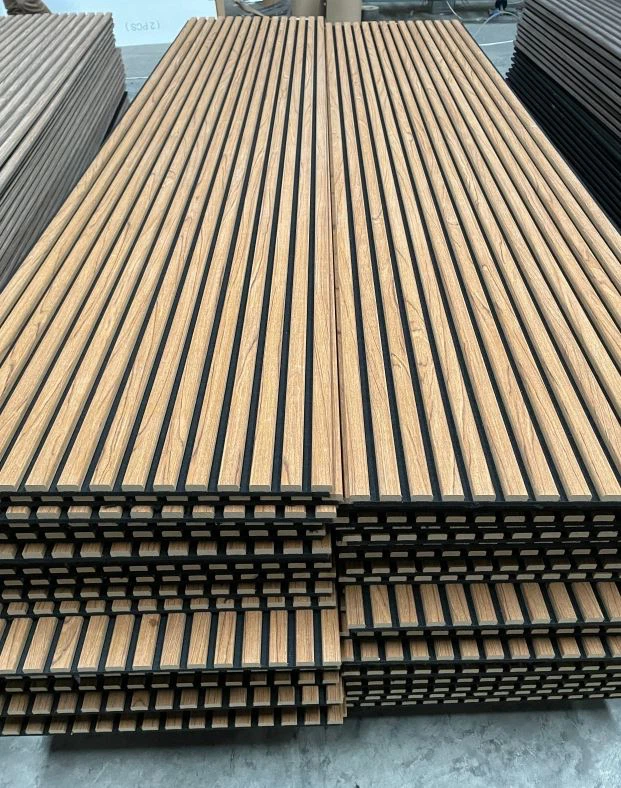 Natural Color Acoustic Panel For Wall Decoration