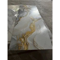 แผ่นหินอ่อน PVC UV สวยงาม