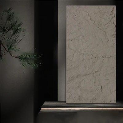 ภายใน PU Faux Stone Panels 3D ตกแต่ง